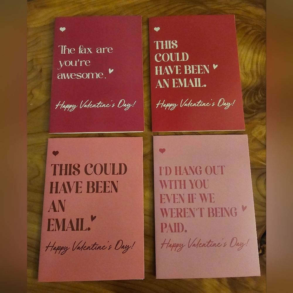 Valentine's Day Co-Worker Greeting Cards